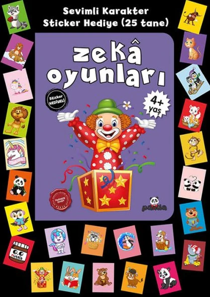 Stickerlı 4+ Yaş Zekâ Oyunları ürün görseli 1