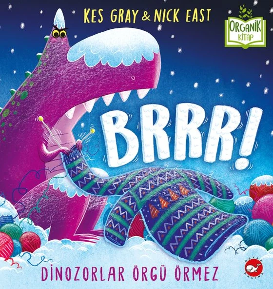 Brrr! Dinozorlar Örgü Örmez - Organik Kitaplar ürün görseli 1
