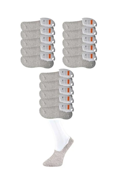 Gri Erkek Babet Çorap 15 çift ürün görseli 1