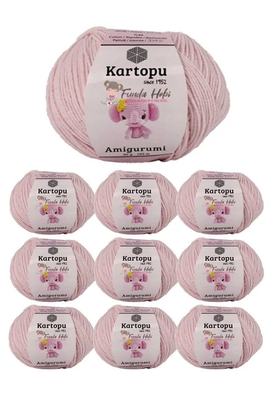 10 Adet Amigurumi El Örgü İpi 50gr 699 ürün görseli 1