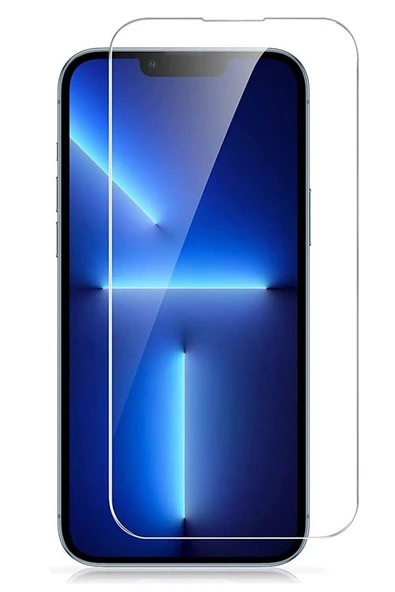 Iphone 13 Pro Max Uyumlu Premium Ekran Koruyucu 9h Sert Temperli Kırılmaz Cam Koruma Şeffaf ürün görseli 1