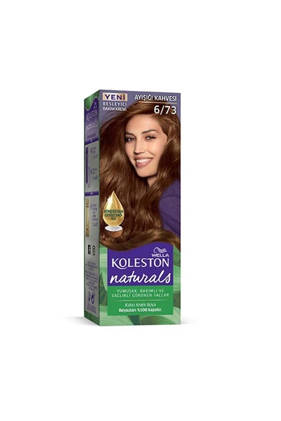 Naturals Saç Boyası Ayışığı Kahvesi 6/73 ürün görseli 1