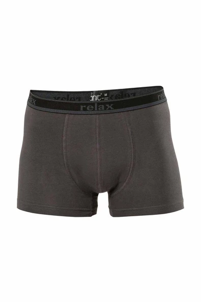 Relax Pamuklu Esnek Erkek Boxer Füme - 1268A ürün görseli 1