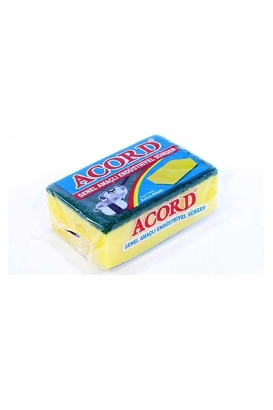 1 adet Jumbo Boy Endüstriyel Çok Amaçlı Bulaşık Süngeri  13x8x4 cm ürün görseli 1