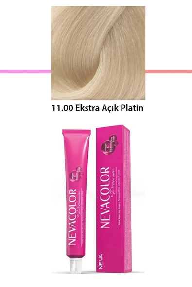 Premium 11.00 Ekstra Açık Platin - Kalıcı Krem Saç Boyası 50 g Tüp ürün görseli 1
