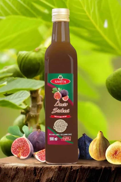 İncir Sirkesi % 100 doğal Katkısız 500 ml ürün görseli 1