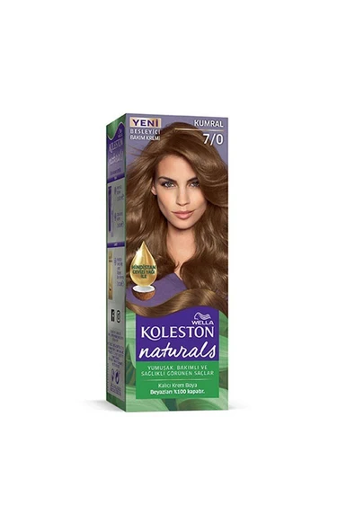 Naturals Saç Boyası Kumral 7/0 ürün görseli 1