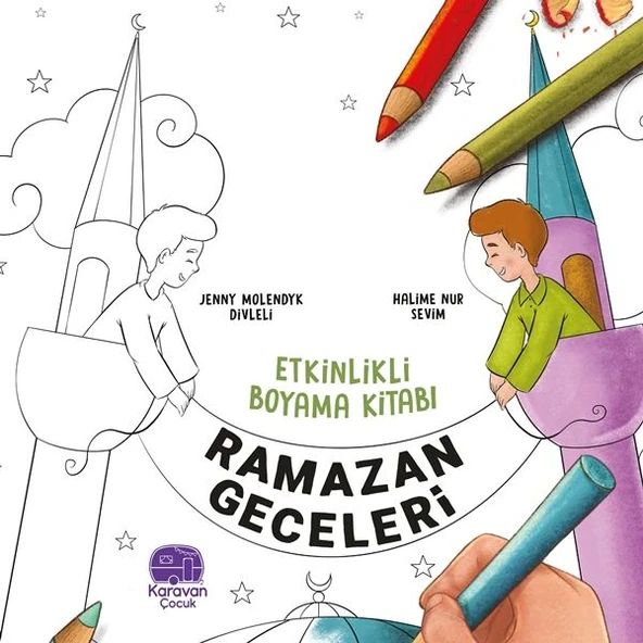 Etkinlikli Boyama Kitabı Ramazan Geceleri, Jenny Molendyk Divleli ürün görseli 1