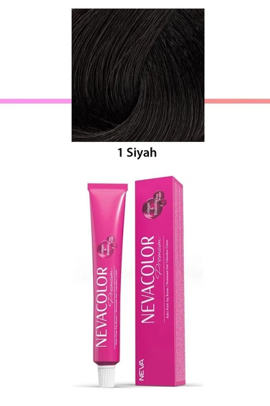 Premium 1 Siyah - Kalıcı Krem Saç Boyası 50 g Tüp ürün görseli 1