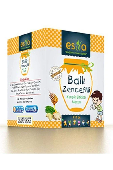 Ballı Zencefilli Çocuk Macunu 210 Gr.- Özel ürün görseli 1