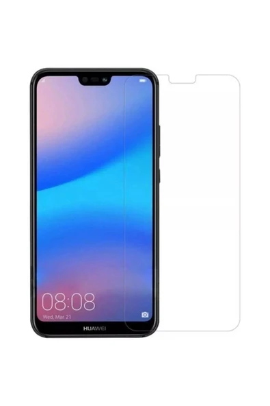 Huawei P20 Lite Uyumlu Premium Ekran Koruyucu 9h Sert Temperli Kırılmaz Cam Koruma Şeffaf ürün görseli 1