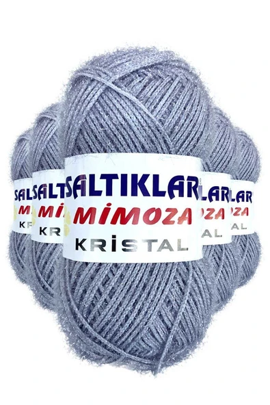 5 Adet Mimoza Kristal Işıltılı Şal Patik Yelek İpi 06 ürün görseli 1
