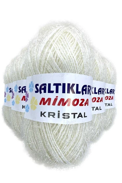 5 Adet Mimoza Kristal Işıltılı Şal Patik Yelek İpi 64 ürün görseli 1