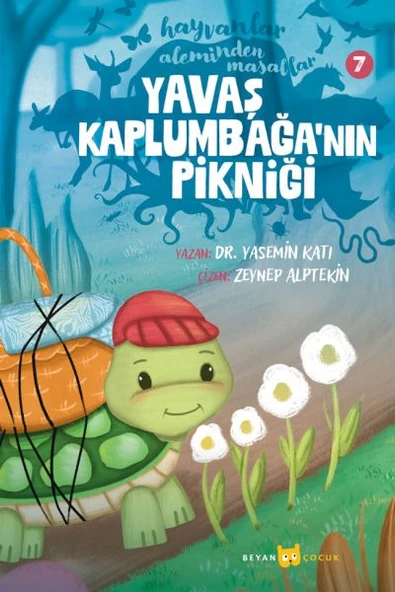 Hayvanlar Aleminden Masallar 7-Yavaş Kaplumbağa'nın Pikniği ürün görseli 1