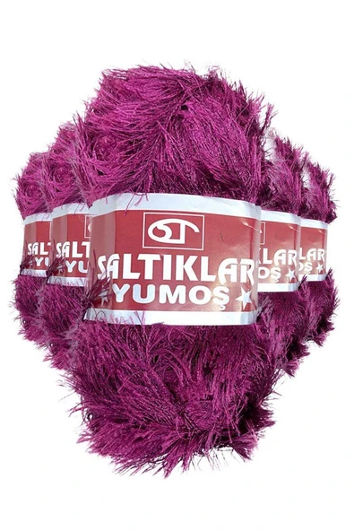 5 Adet Yumoş Sakallı El Örgü Ipi Yünü 86 ürün görseli 1