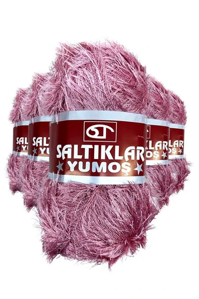 5 Adet Yumoş Sakallı El Örgü Ipi Yünü 28 ürün görseli 1