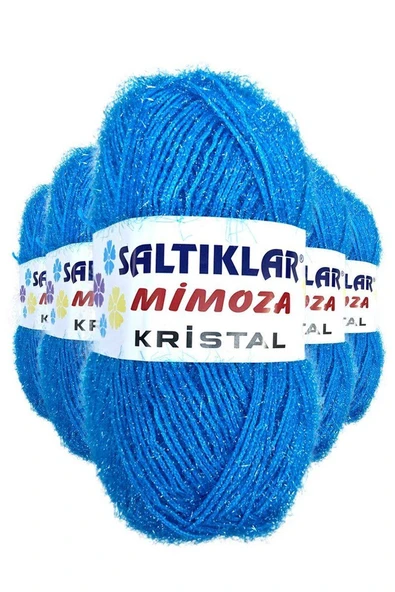 5 Adet Mimoza Kristal Işıltılı Şal Patik Yelek İpi 03 ürün görseli 1