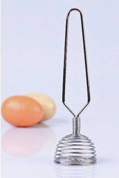 Paslanmaz Metal Mini Yumurta Çırpıcı & Karıştırıcı ürün görseli 1