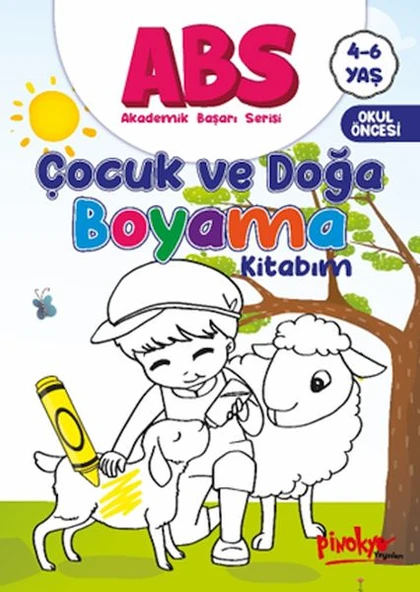 ABS 4-6 Yaş Çocuk ve Doğa Boyama Kitabım ürün görseli 1