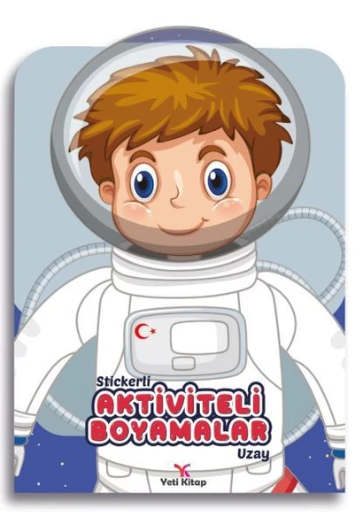 Stickerli Aktivite ve Boyamalar Uzay ürün görseli 1