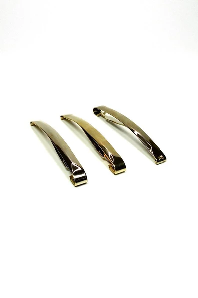 3 Adet Metal Klasik Saç Tokası Orijinal 9 cm ürün görseli 1
