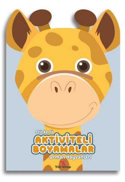Stickerli Aktivite ve Boyamalar Orman Hayvanları ürün görseli 1