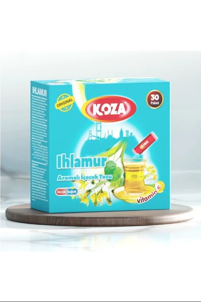 Koza Tek İçimlik Ihlamur Aromalı Toz İçecek 30'lu ürün görseli 1