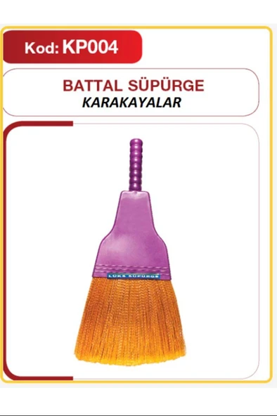 Karakayalar Plastik Süpürge (Battal) Royaleks-KP-004 ürün görseli 1