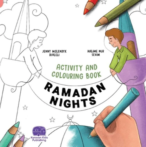 Ramadan Nights Activity And Colouring Book ürün görseli 1
