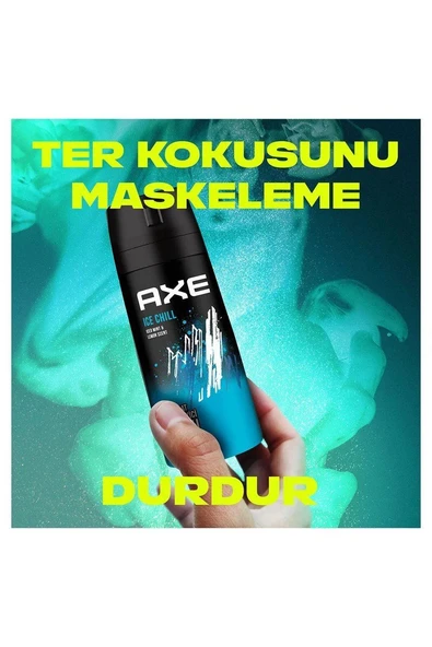 Axe Ice Chill Erkek Deodorant Sprey 150 ml - Resim 2