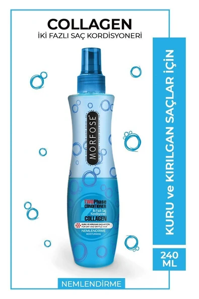 Kolajen Çift Fazlı Kondisyoner Fön Suyu 240 ML - mrfs ürün görseli 1