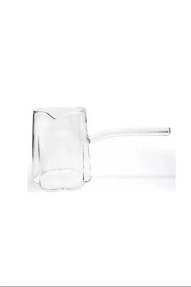 Ateşe Dayanıklı Cam Cezve Borosilikat Cam Cezve 400 ml Royaleks-CZV05 ürün görseli 1