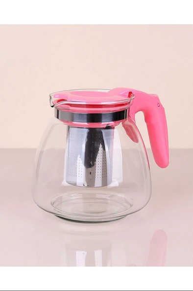 14 cm 1100 Ml Cam Demlik Royaleks-CLKN-1405 ürün görseli 1