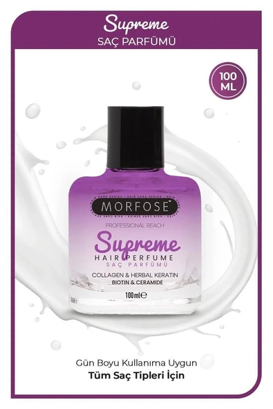 Supreme Saç Parfümü 100 ML - Mat ve Kuru Saçlar İçin - mrfs ürün görseli 1