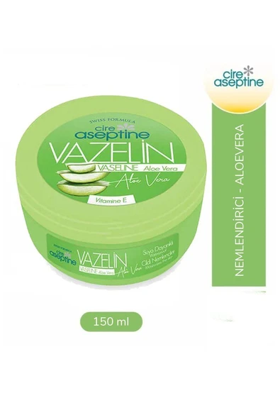 Cire Aseptine Vazelin Aloe Vera 150 ml ürün görseli 1