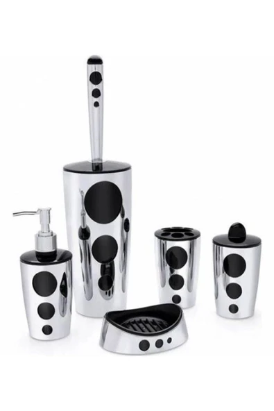 Punto 5 Parça Banyo Seti Krom Royaleks-F326 ürün görseli 1