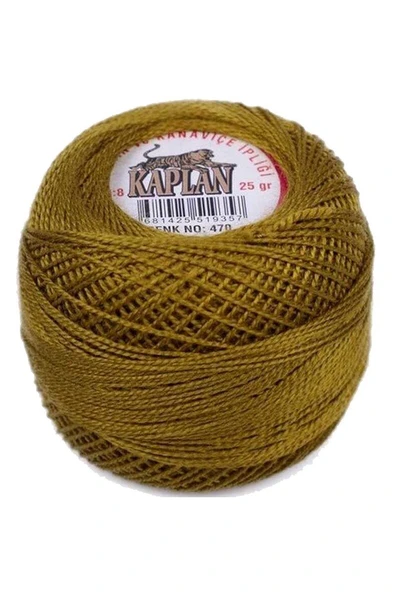 Kaplan Etamin Ve Kanaviçe İpi 8 No Kod/Renk: 470 - Royaleks ürün görseli 1