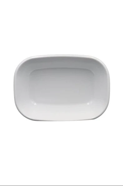 17 Cm Melamin Kare Kayı Tabak Royaleks-054 ürün görseli 1