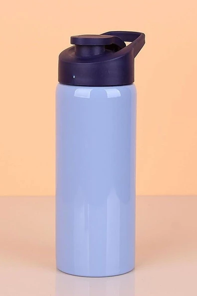 Renkli Matara 20 cm Metal 600 Ml. Royaleks-BİE-15-0047 ürün görseli 1