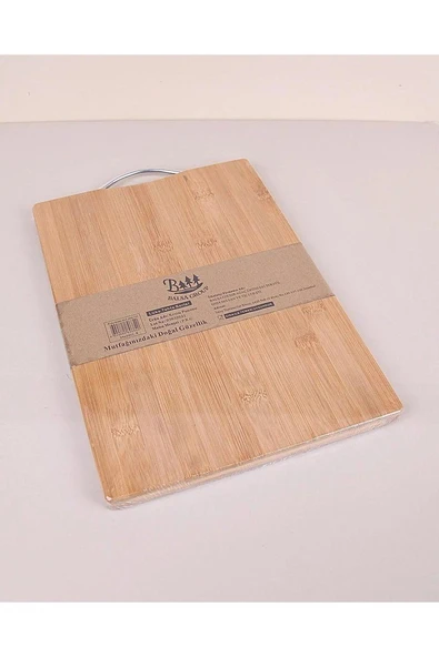Bambu Ekmek Kesme Tahtası 36x26x1,8 Cm Royaleks-67461 ürün görseli 1
