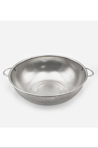 Çift Kulplu Metal Süzgeç 22,5 Cm. Royaleks-CLKN-1545 ürün görseli 1