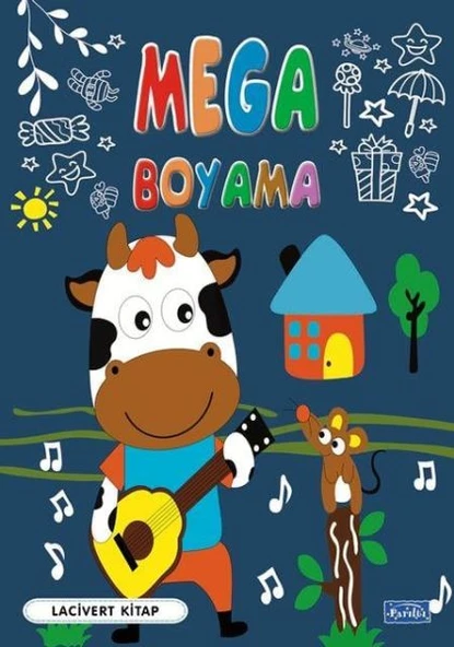 Mega Boyama Lacivert Kitap ürün görseli 1