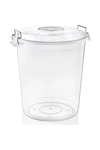 Plus Şeffaf Bakliyat Kovası 50 Litre Royaleks-ASD173 ürün görseli 1