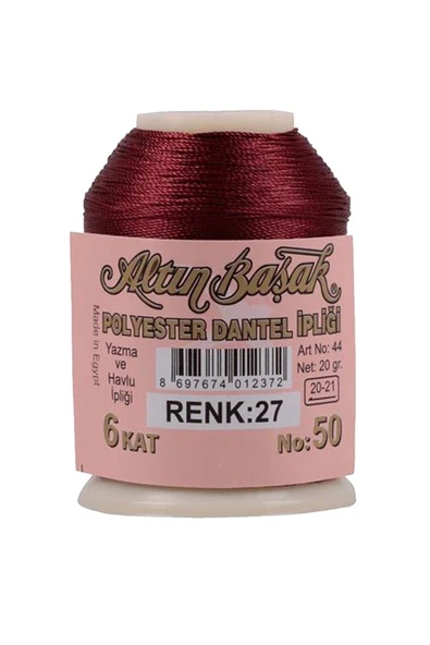 Altınbaşak Oya ve Dantel İpi 20 gr - Royaleks - No: 027 ürün görseli 1