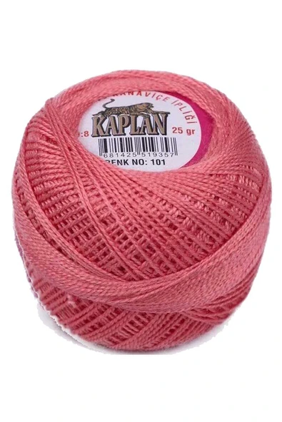 Kaplan Etamin Ve Kanaviçe İpi 8 No Kod/Renk: 101 - Royaleks ürün görseli 1