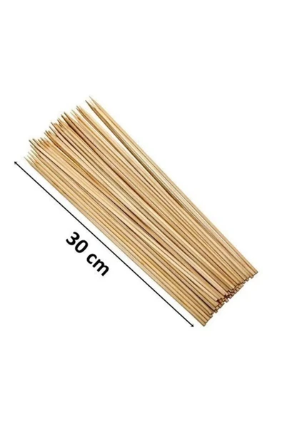 Çöp Şiş 30cm | Ahşap Çubuk | Royaleks-ALK-119 ürün görseli 1