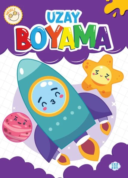 Neşeli Uzay Boyama ürün görseli 1