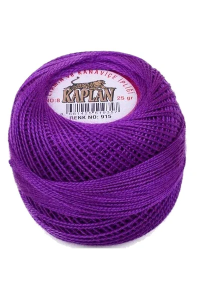 Kaplan Etamin Ve Kanaviçe İpi 8 No Kod/Renk: 915 - Royaleks ürün görseli 1