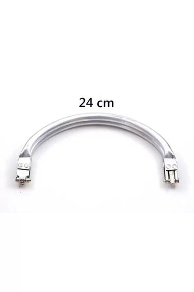 Gizli Metal Oval Çanta Bursu – 24 cm - Metal Çanta Aparatı Çanta Aksesuarı ürün görseli 1