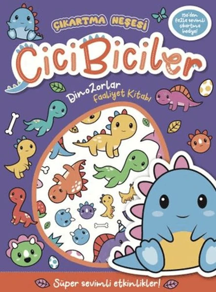Cicibiciler Dinozorlar Faaliyet Kitabı ürün görseli 1